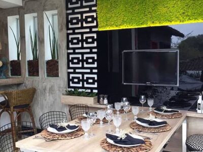 Parete vegetale - pareti verdi interni - Casa design Brasile