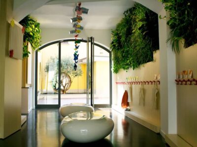 Giardino verticale interno - verde verticale interni - KinderGarten Milano